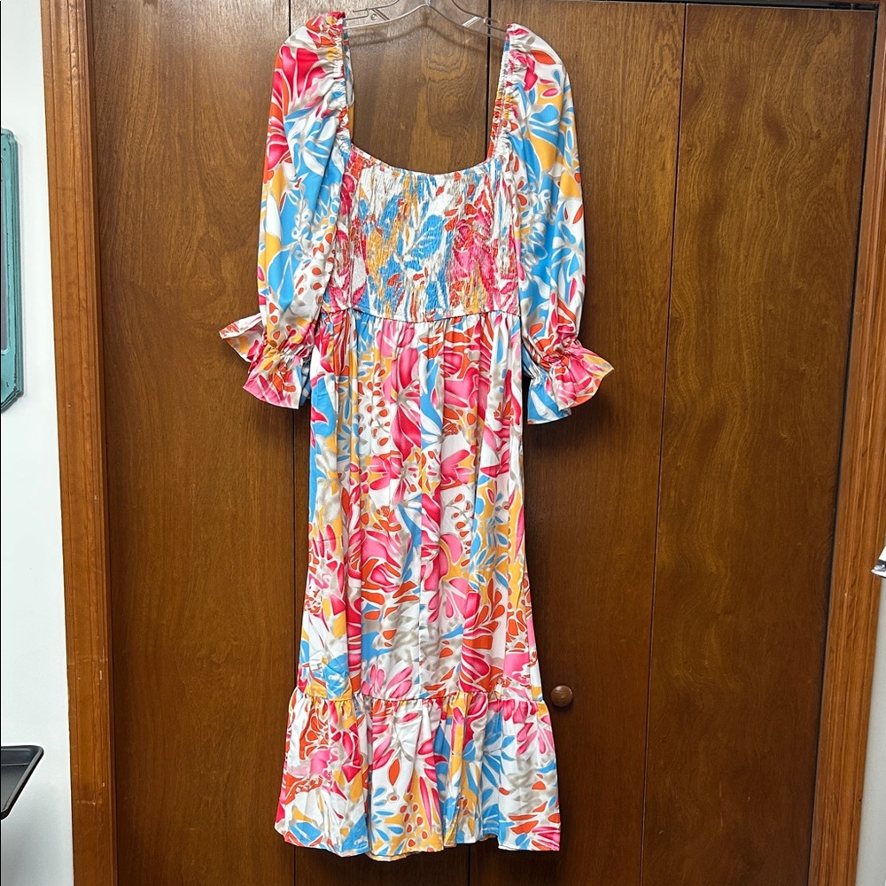 Floral Multicolor Dress